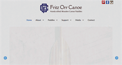 Desktop Screenshot of fritzorrcanoe.com